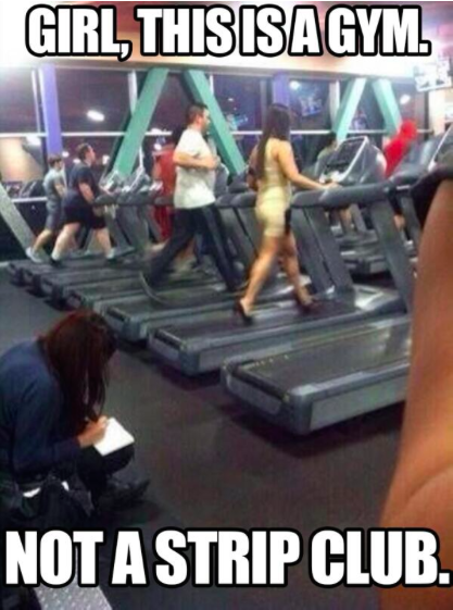 Girl, this is a gym meme